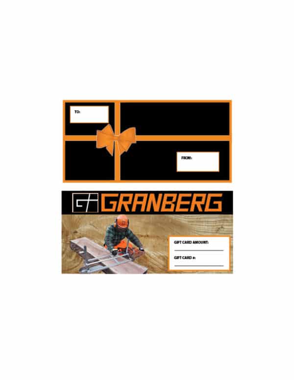 Granberg's Gift Card Web Tile